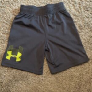 Under Armour Gray Shorts with Logo
